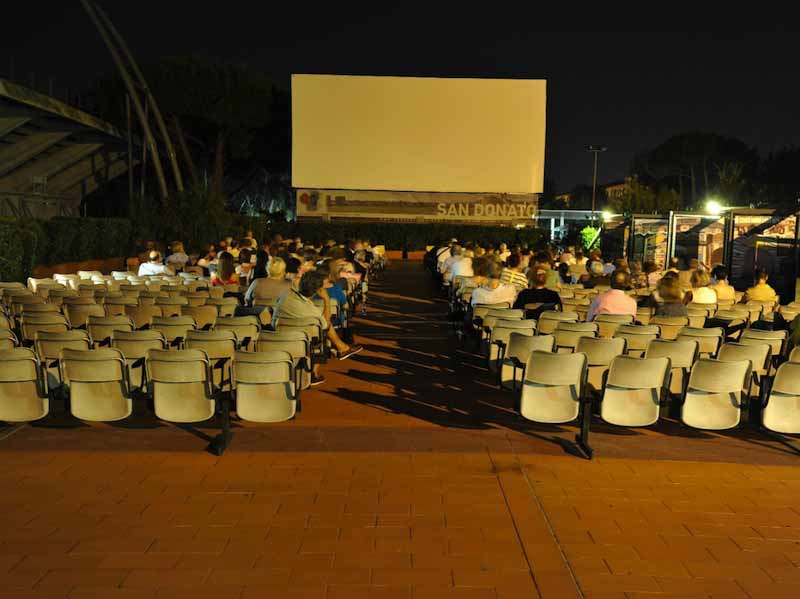 cinema esterno notte poggetto firenze